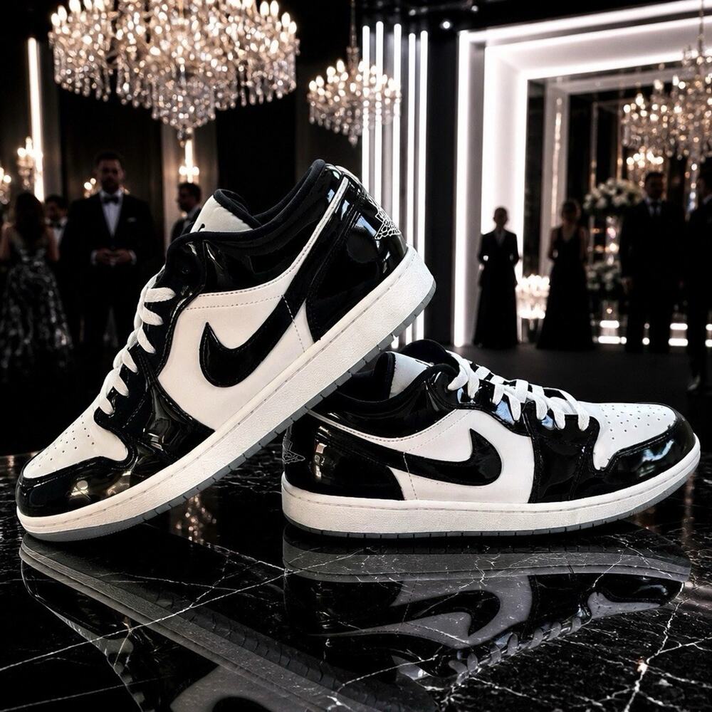 Size 13 - Jordan 1 Low SE Concord DV1309-100 Patent OG Box